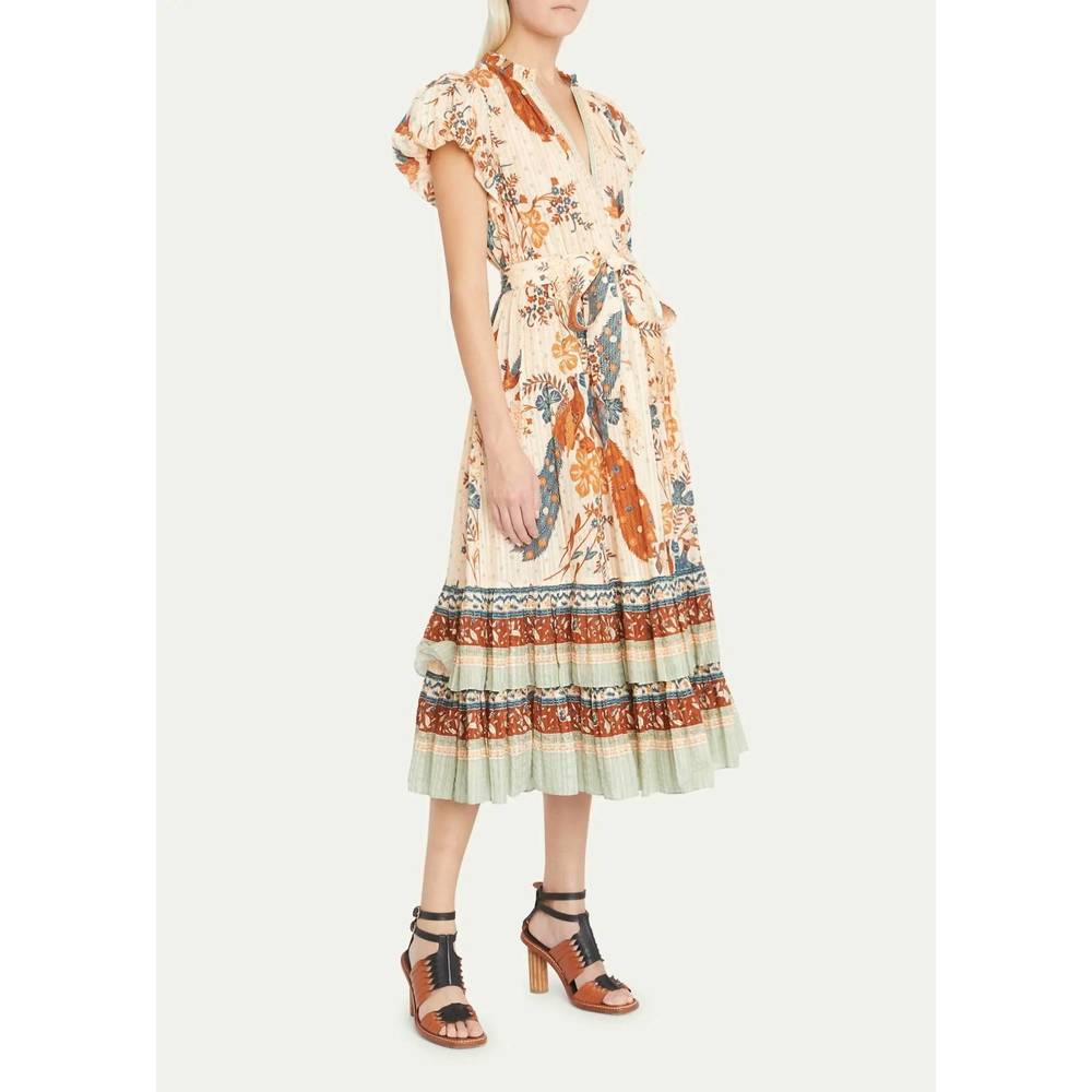 NEW ULLA JOHNSON remi dress in egret